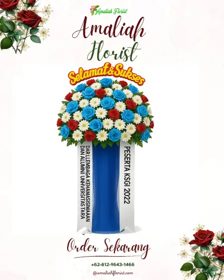 Standing Flowers Kawasan Gatot Subroto Jakarta Selatan